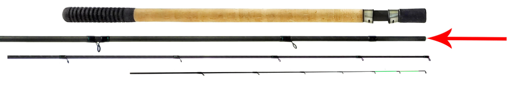 Секция 3 к удилищу фидер Volzhanka Pro Sport Elit 13ft 80+