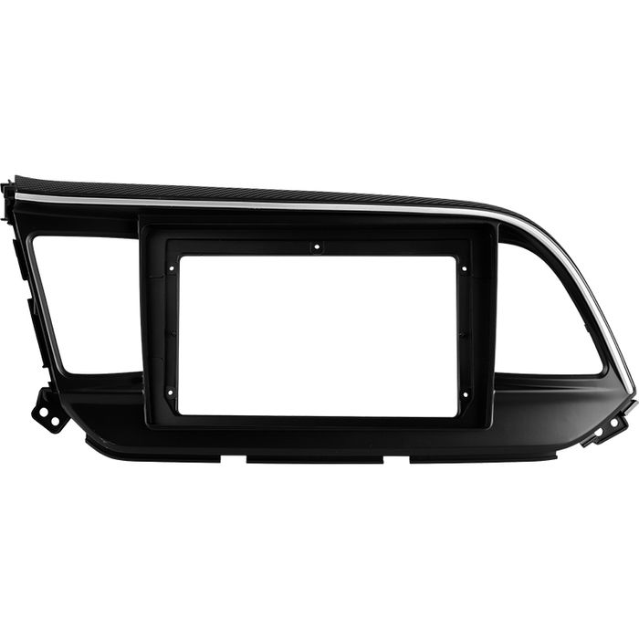 Комплект рамки с разъёмами 9" Hyundai Elantra 6 2019-2020 (монохром) (A)