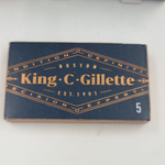 Лезвия Gillette King C Double Edge Safety Razor Blades 10 шт. (Германия)