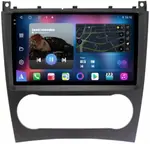 Магнитола для Mercedes-Benz C W203 2004-2007 - FarCar S500-TS18 монитор 9.5" QLED на Android 14, CarPlay, 4G SIM-слот