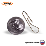Свинец Minoga "Чебурашка", цвет сталь, 36 гр.(3шт)