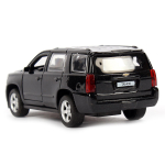 Модель ин. мет. "Chevrolet Tahoe" 12см, двери, багаж, черный, коробка TAHOE-BK (Технопарк)