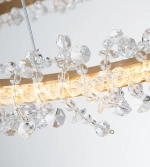 08244,36A Подвес Лаура латунь d80 h150 Led 40W (3000K)