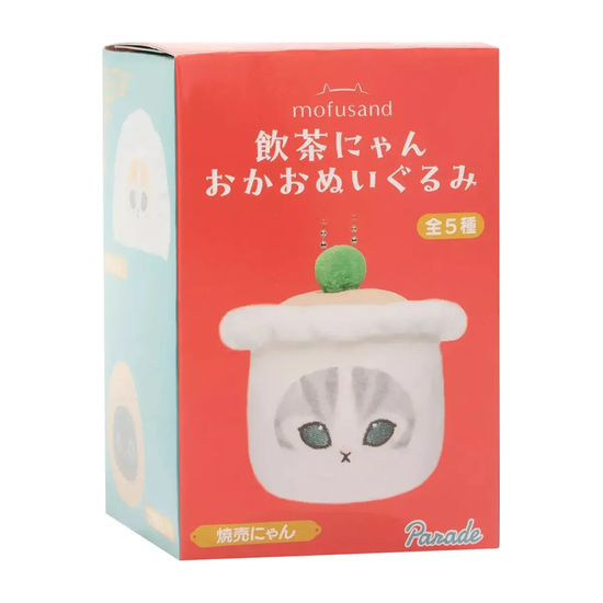 Брелок Плюш Mofusand Dim Sum Series 1 шт 6 см — пример случайного варианта, 1 штука
