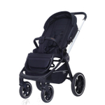 Коляска детская MOWBaby "ZOOM"PU (3в1) RA087 Silver Black