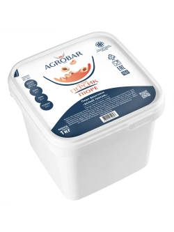 Пюре замороженное Белый Персик "Agrobar" 1 кг (Россия)