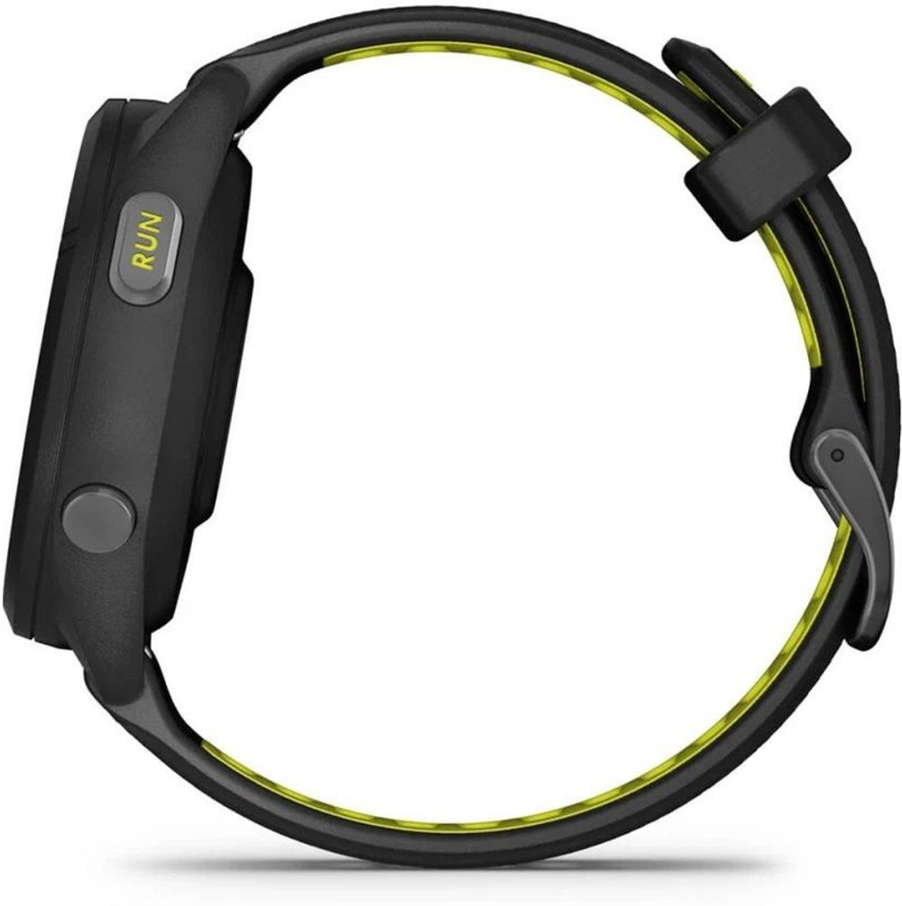Смарт-часы Garmin Forerunner 265S 27.5мм 1.1" AMOLED корп.черный рем.черный/желтый (010-02810-13)