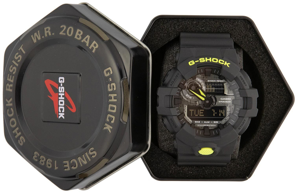 Японские наручные часы Casio G-SHOCK GA-700DC-1AER