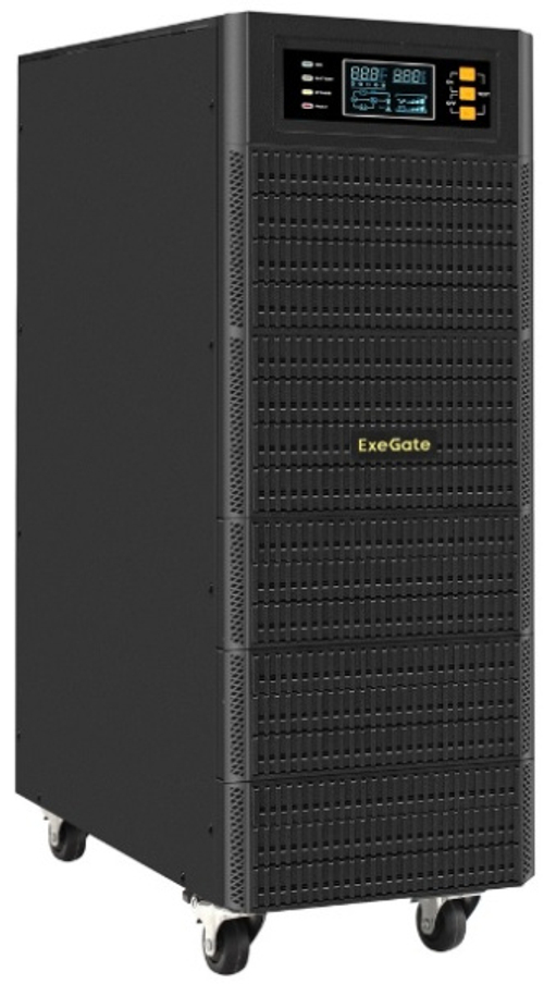 Источник бесперебойного питания Exegate PowerExpert TL-575-6kVA.240V.LCD.AVR.T.USB.RS232.SNMP
