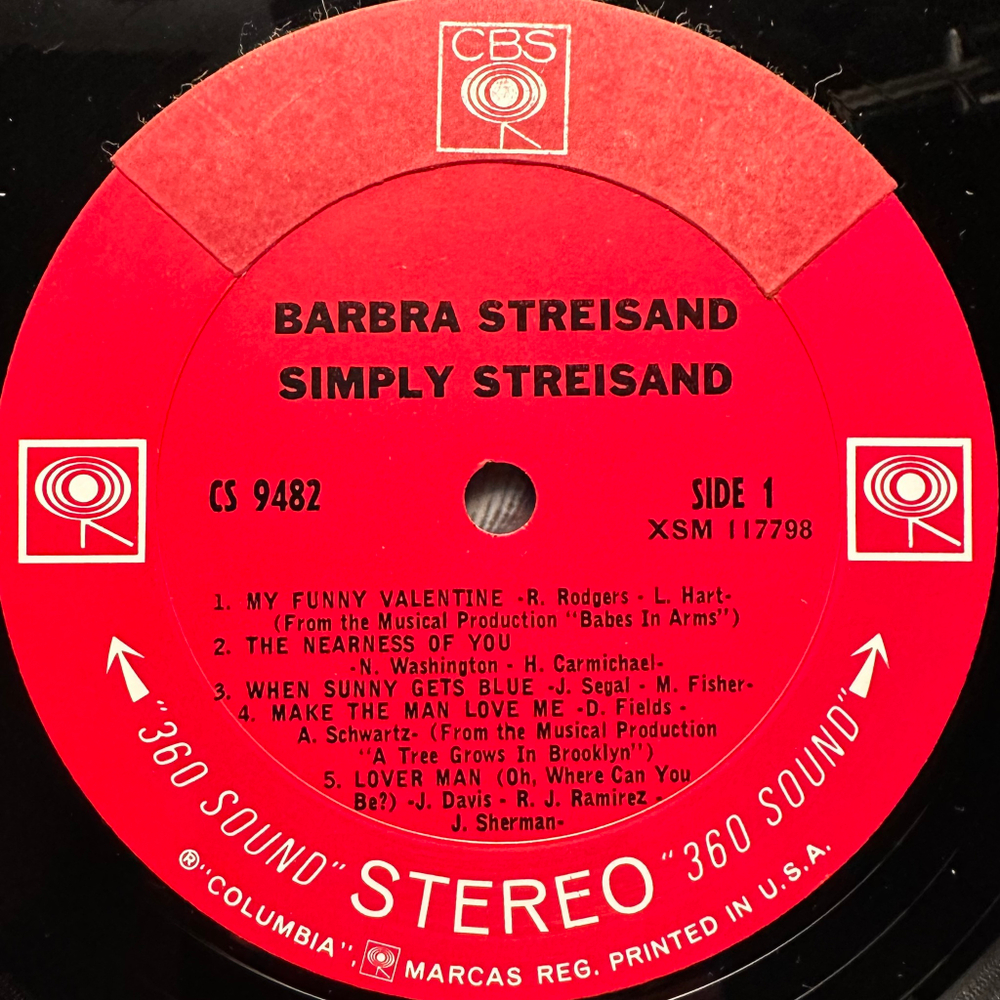 Barbra Streisand - Simply Streisand (США 1967г.)