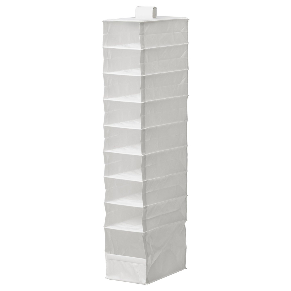 IKEA SKUBB  (ИКЕА СКУББ)  -  Стеллаж с 9 отделениями - белый 22x34x120 см