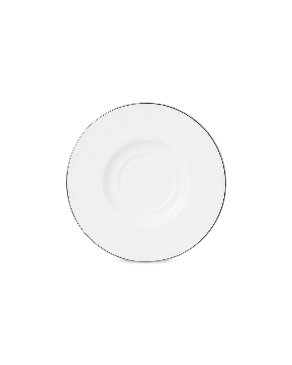 Набор чашек кофейных с блюдцем 2шт 90мл Decor de table Винтаж платиновый