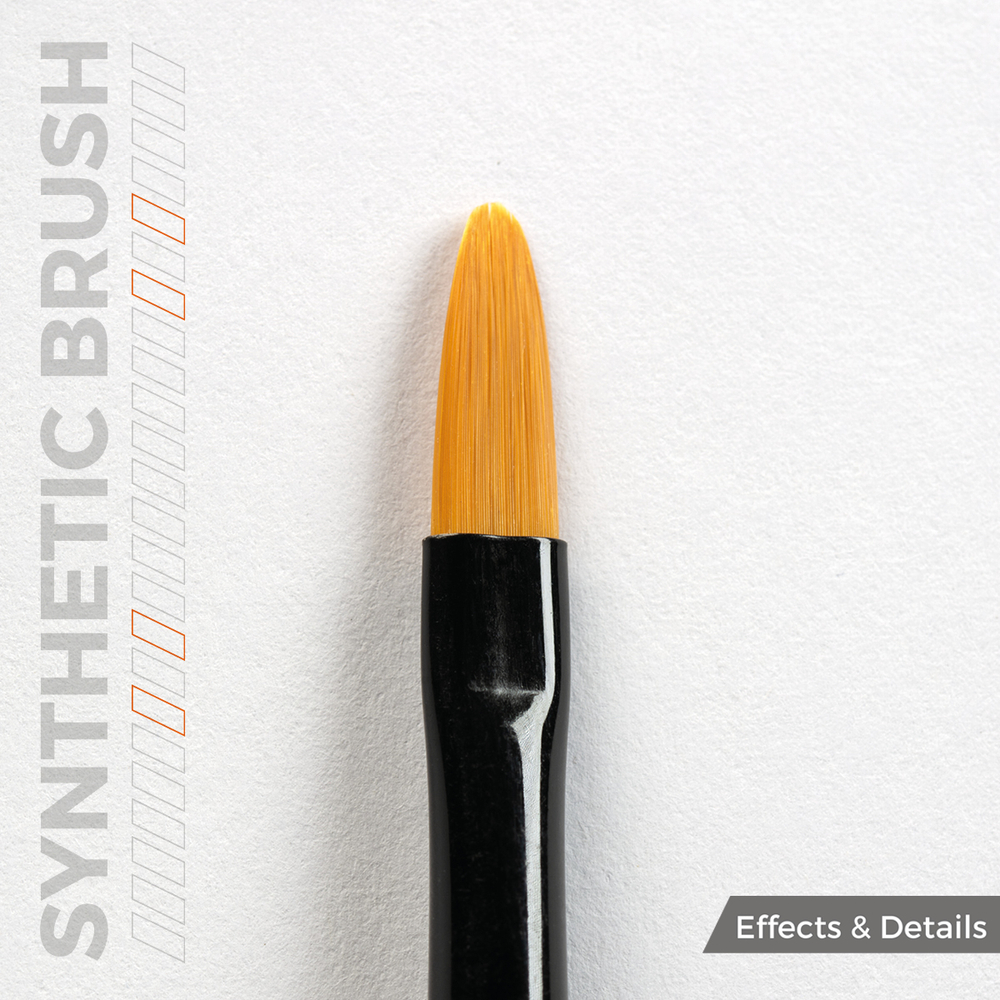 Кисточка AK Interactive Synthetic Brush Filbert 4
