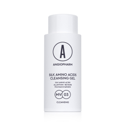 Гель для умывания с аминокислотами ANGIOPHARM Silk Amino Acids Cleansing Gel