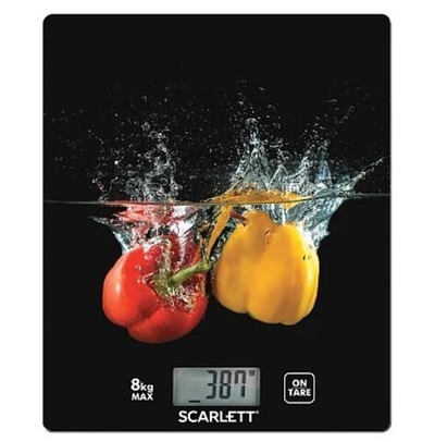 Весы кухонные Scarlett SC-KS57P63 (Перцы)