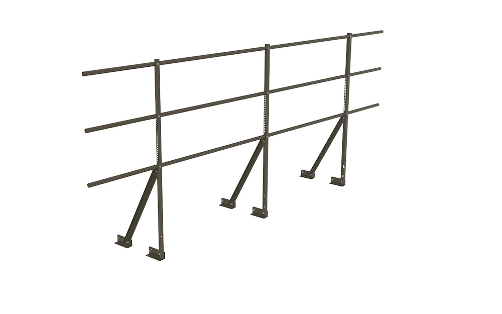 Кровельное ограждение Fachmann KO/ECO/1200-3-3000 Фальцевый крепеж RAL