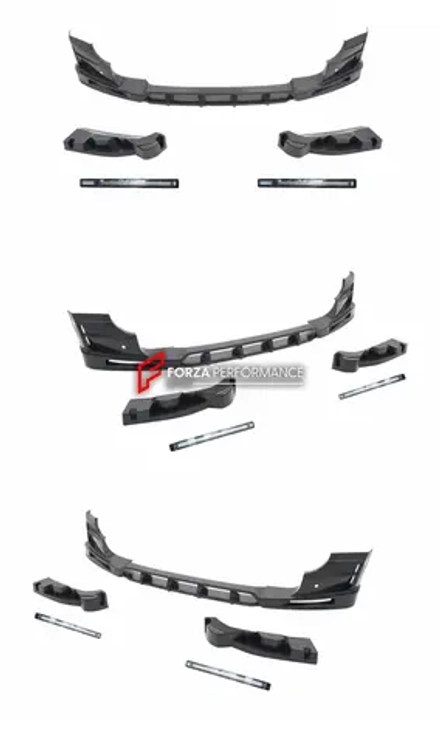 Передняя губа со светодиодной панелью для LAND ROVER DEFENDER L663 2020+ Лэнд Ровер Дефендер