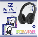 Bluetooth - гарнитура FaizFull FB16, накладные, BT5.3, 200mAh Black