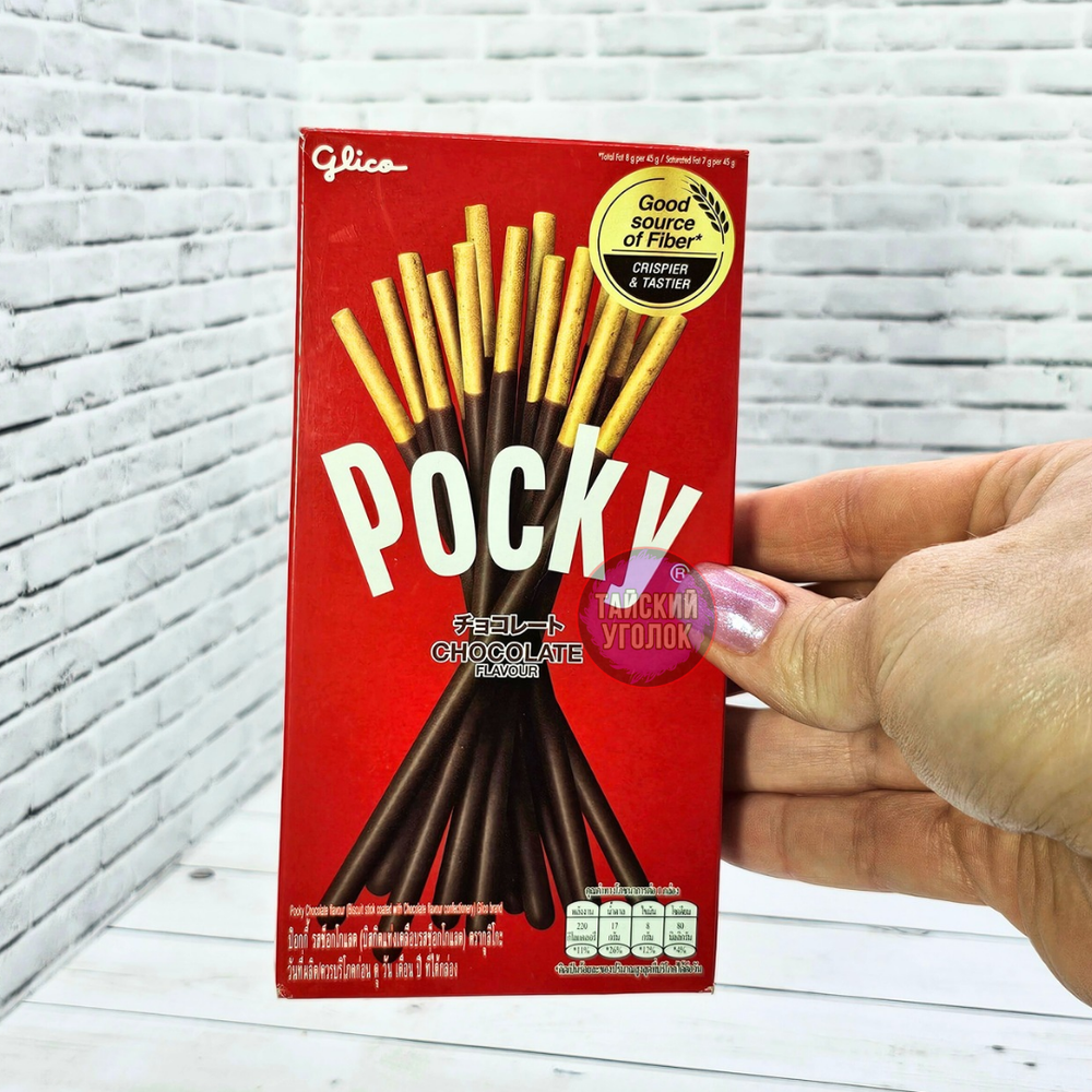Бисквитные палочки глазури Pocky Шоколад 49 гр.