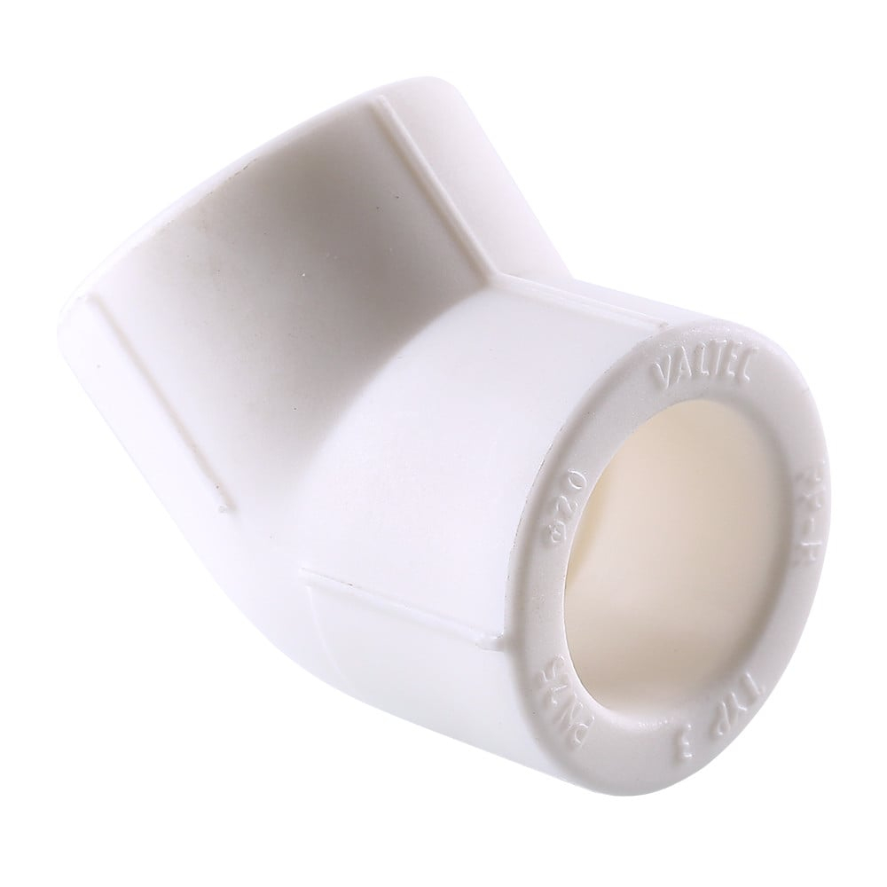 Колено 45* 25 VALTEC белое