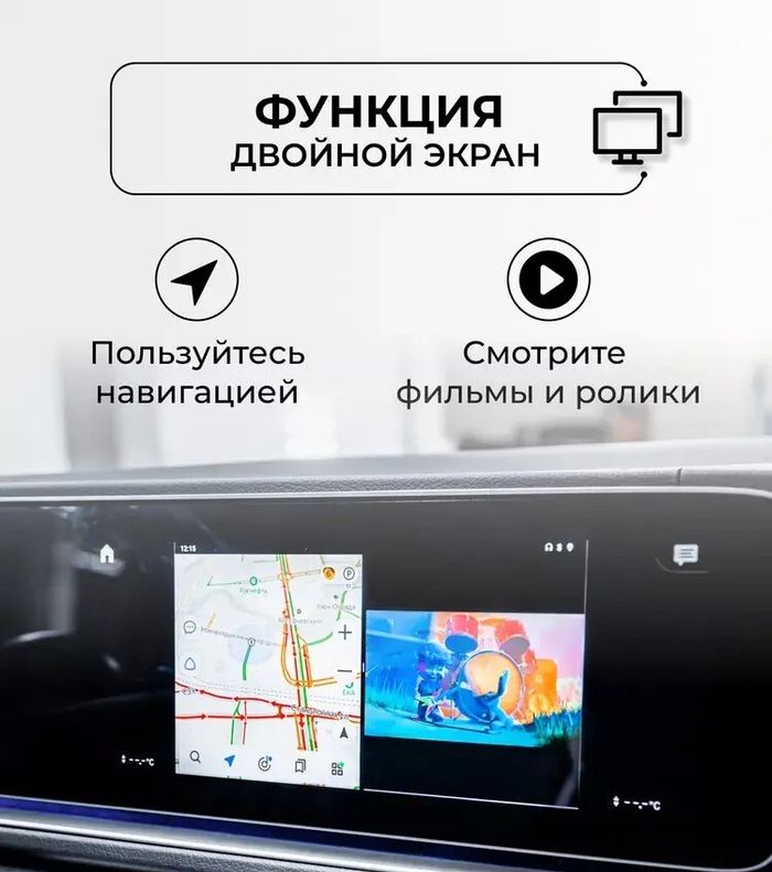 Мультимедиа блок с навигацией для Lada 2021+ со штатным USB CarPlay - RDL-Carplay на Android 13, Быстрая, 4G SIM-слот