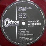 Pink Floyd / Soundtrack From The Film "More" (Colored Vinyl)(LP)