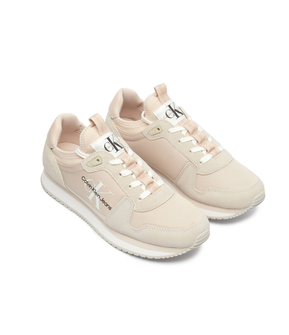 Кроссовки RUNNER SOCK LACEUP CALVIN KLEIN JEANS - бежевый(YW0YW00840)