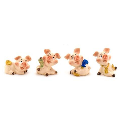 Сувенир свинка с деньгами 5,5см пак