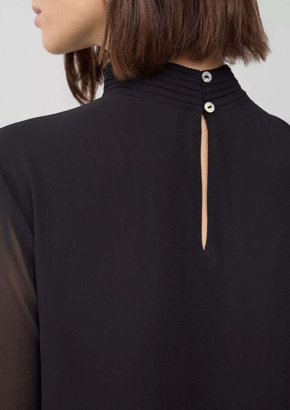 Платье с элегантным воротником Black Label s.Oliver
