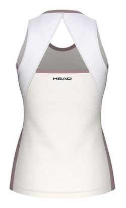 Женский теннисный топ Head Play Tech Tank - creamy