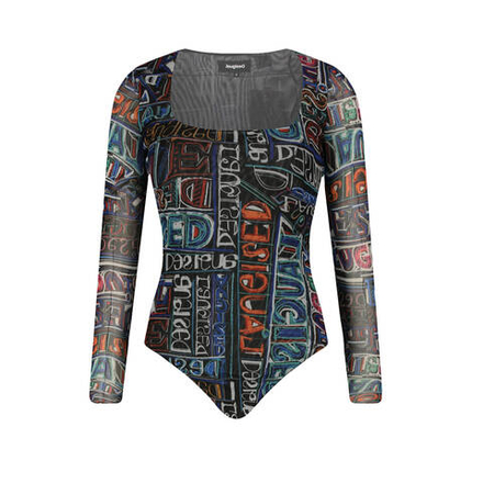 Боди Desigual - черный(23SWQK05)