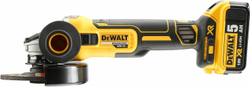 Аккумуляторная УШМ DEWALT DCG405P3-QW, 18 В XR, диск 125 мм, 3 АКБ 5 А·ч, ЗУ, кейс TSTAK