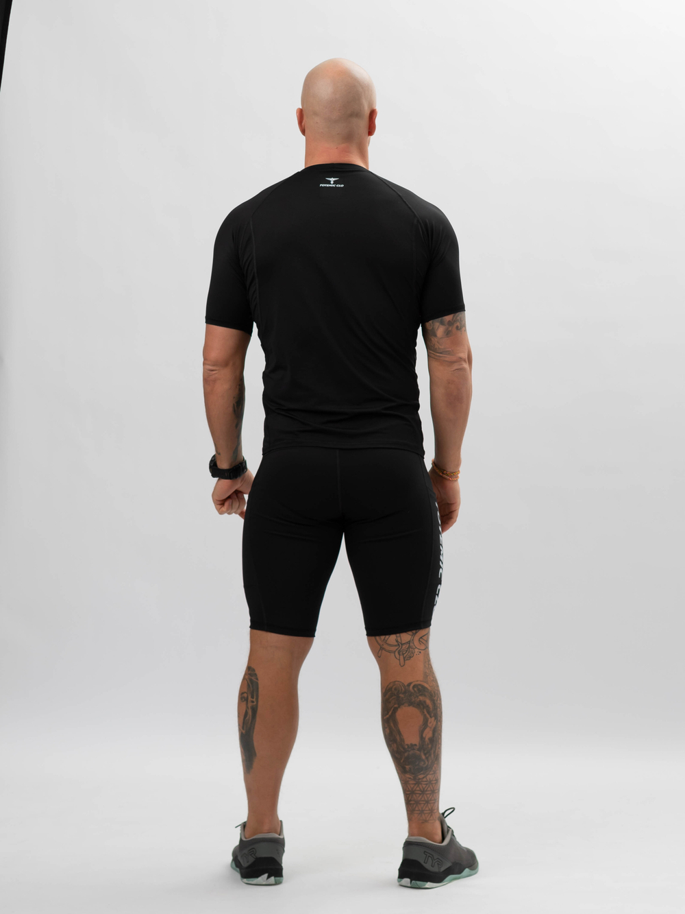 Спортивная футболка DRI FIT реглан TOTEMIC CLO черная