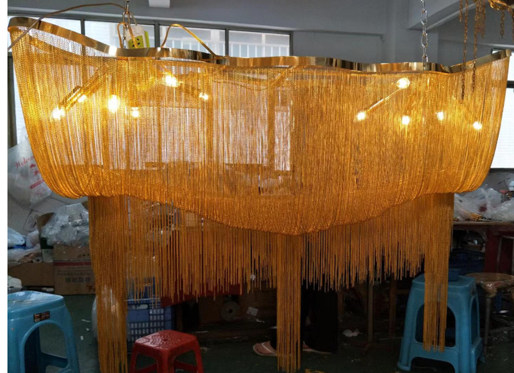 Pendant design lamp Atlantis by Terzani (Gold)