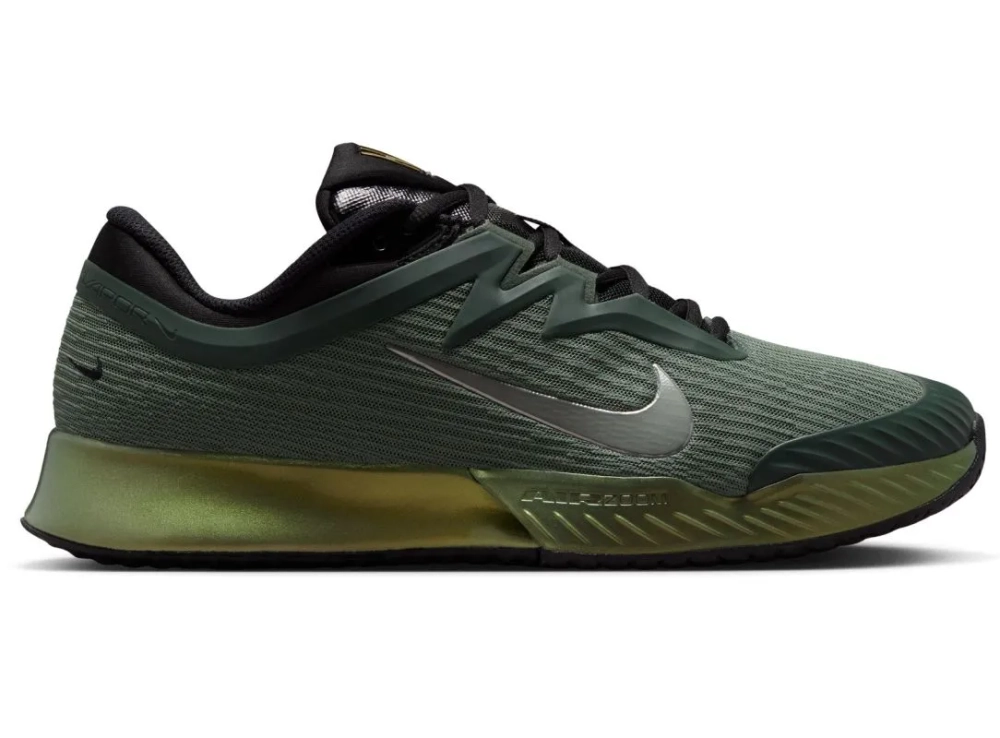 Мужские теннисные кроссовки Nike Zoom Vapor Pro 3 Premium - camo green/pure platinum/metallic gold