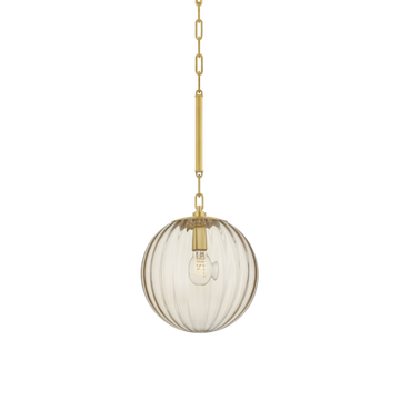 Corbett Jaipur Pendant, 30 cm, Vintage Polished Brass