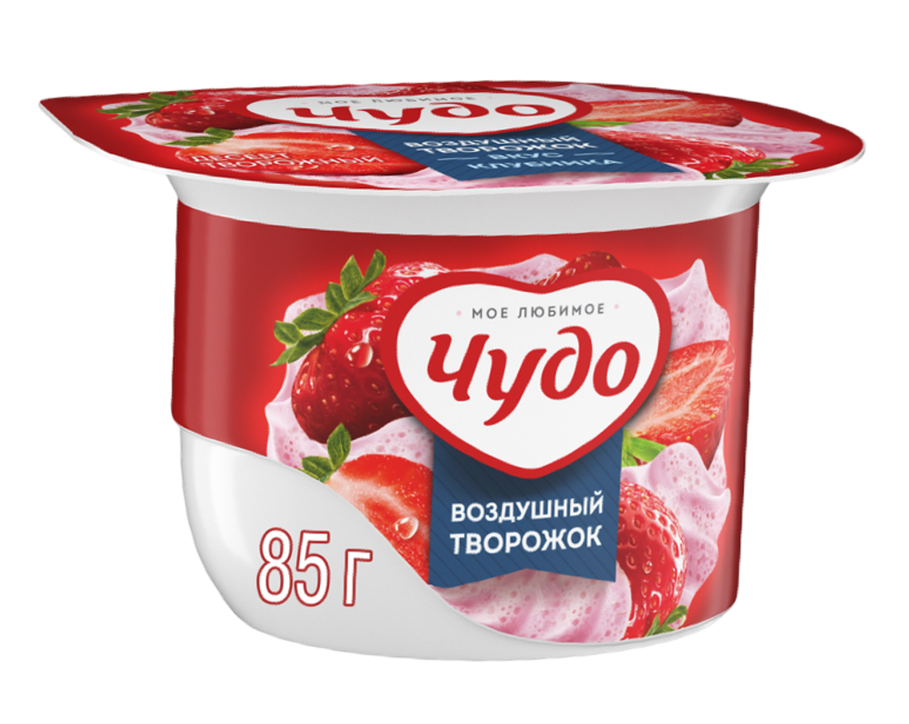Чудо Десерт ТворВзб Ягода Морож 5,8 % 85 г