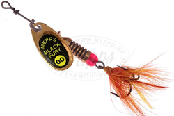 Mepps COMET BLACK FURY MOUCHE