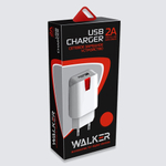 Зарядное устройство WALKER WH-21, 2.1А, 10,5Вт, USBx1 белый