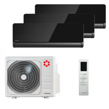 Мультисплит система на 3 комнаты Kentatsu KSGOM26HZRN1 x 2 + KSGOM35HZRN1 / K3MRB80HZRN1