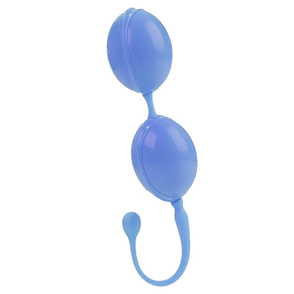 Голубые вагинальные шарики California Exotic Novelties LAmour Premium Weighted Pleasure System SE-4649-12-3