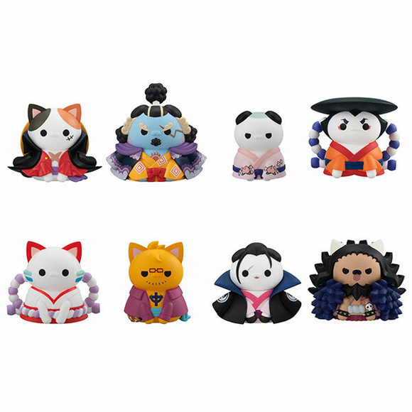 Набор фигурок MegaHouse MEGA CAT PROJECT ONE PIECE Nyan Piece Nyan! Ван-Пис