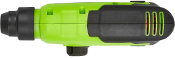 Перфоратор аккумуляторный GREENWORKS GD24SDS1 24В,SDS-plus,1.2Дж,3-режима,б/щ,без АКБ и ЗУ (3803107)