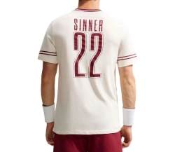 Теннисная футболка Nike Court Dri-Fit Sinner - pale beige
