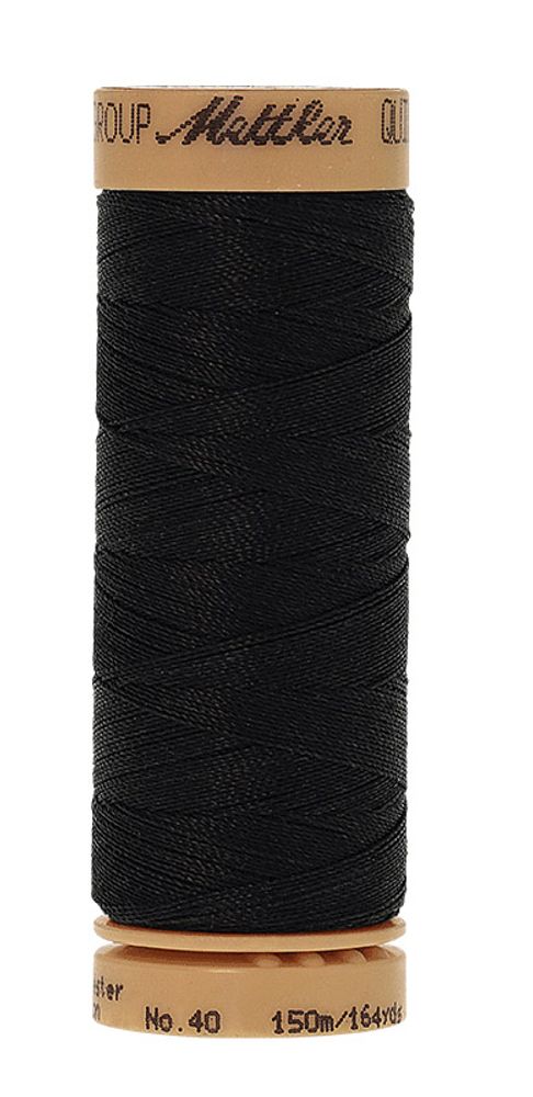 Нить вощеная Mettler Quilting Extra Stark 40 (150 м), 5 кат. | цв. 0003