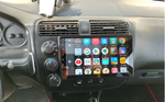 Магнитола для Honda Civic 7 2001-2005 левый руль - Teyes CC3 монитор 9" QLED на Android 10, Быстрая, CarPlay, 4G SIM-слот