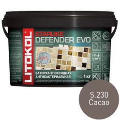 Затирочная смесь эпоксидная Litokol Starlike Defender Evo антибактериальная 1 кг