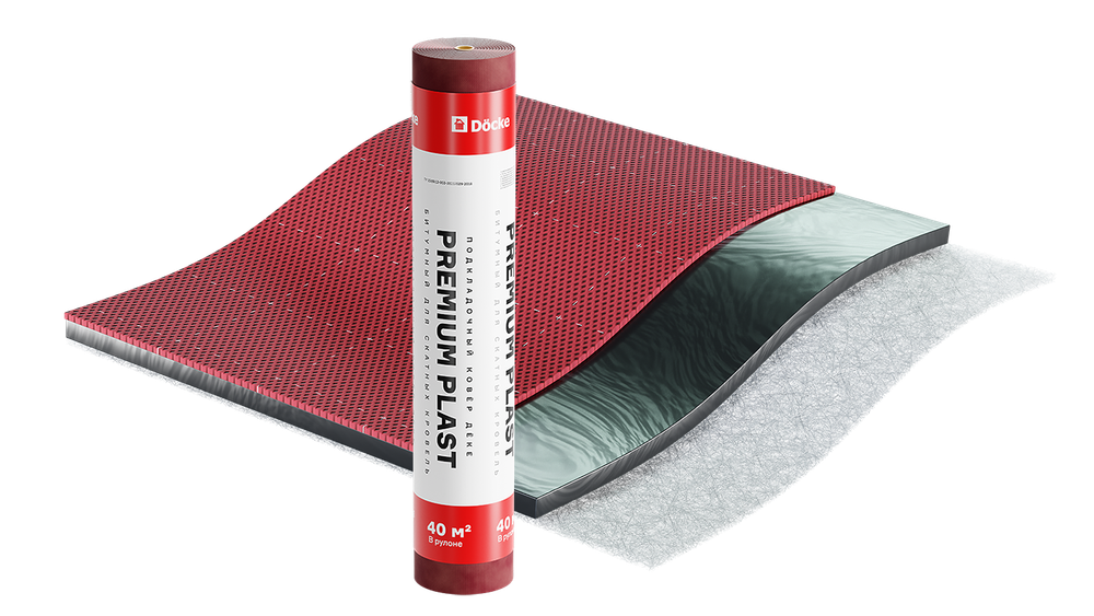 Подкладочный ковер Docke Premium Plast EL 40м2