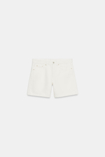 ДЖИНСОВЫЕ ШОРТЫ TRF СО СРЕДНЕЙ ПОСАДКОЙ — ZARA