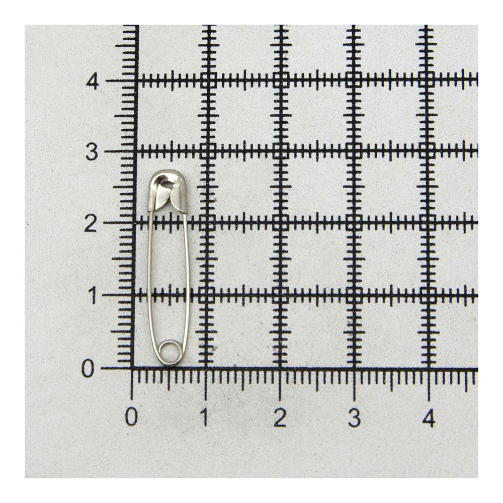 Булавки английские l=28 мм (№0), # SP0BST 0333-5302, 1728 шт
